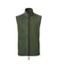 Veste Sans Manches Artisan Homme Vert Kaki Foncé Marron Premier-2