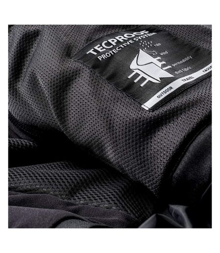 Veste Imperméable Ango Homme Anthracite Tornade Chiné Hi-Tec