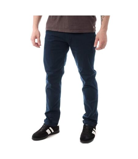 Pantalon chino marine foncé homme paname brothers costa1