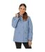 Trespass Womens/Ladies Seawater Waterproof Jacket (Denim Blue)