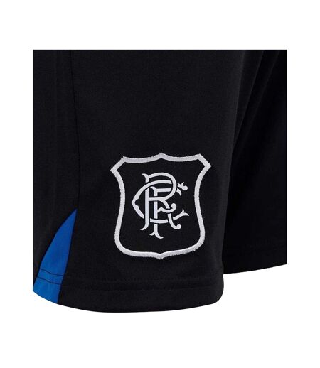 Short Third Motif/style Rangers Fc 2025/2026 Adulte Noir Bleu Umbro