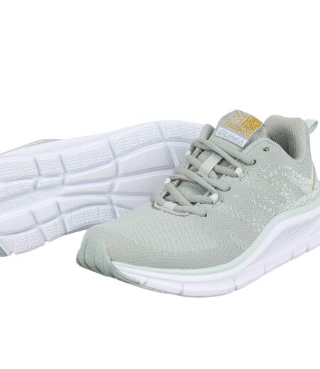 Womens/ladies Duma 6 Ortholite Trainers Sage Karrimor