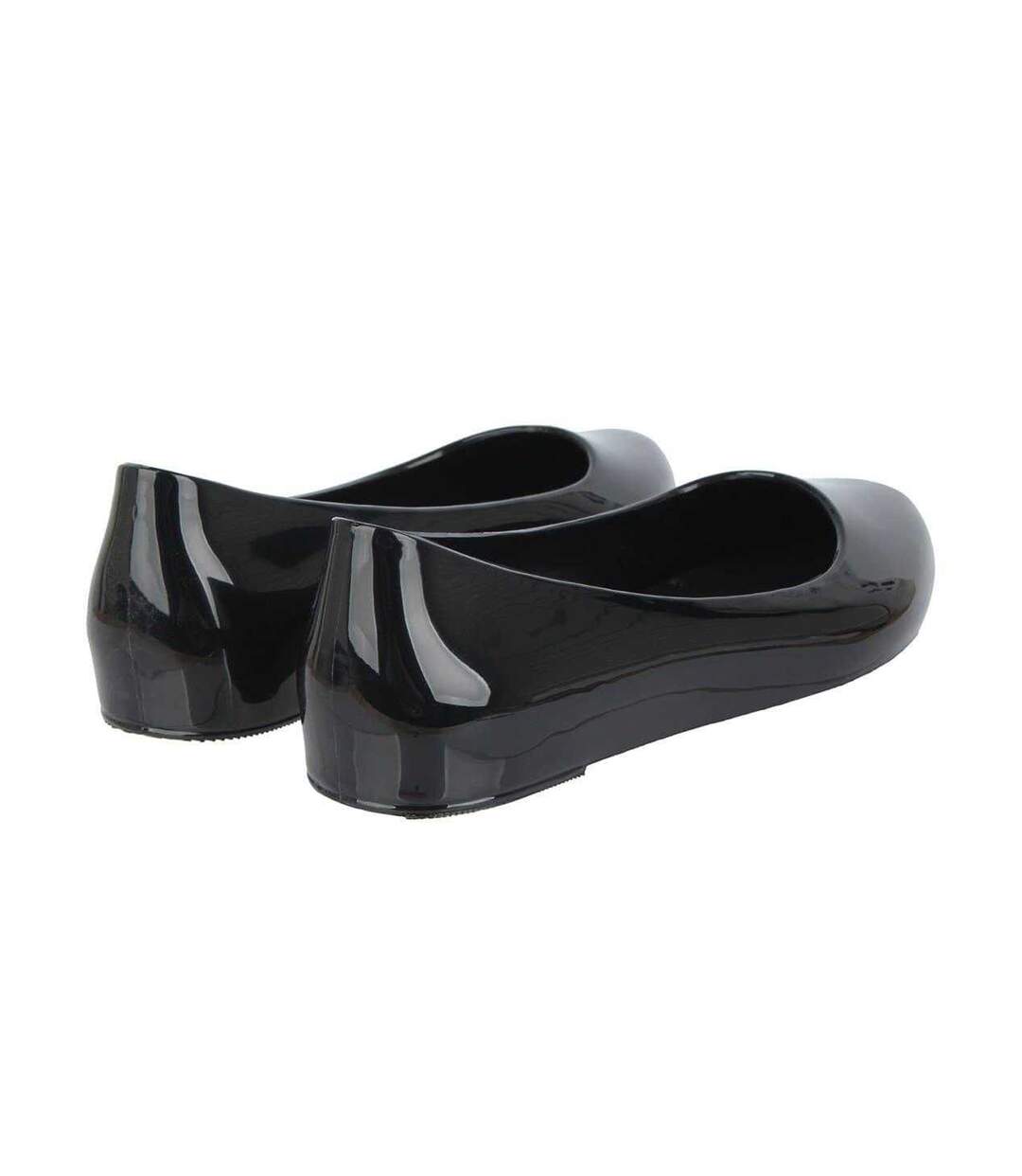 Ballerines Jelly Femme Noir Verni Miso-2
