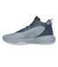 Mens League Leather Basketball Shoes Grey Skechers-2