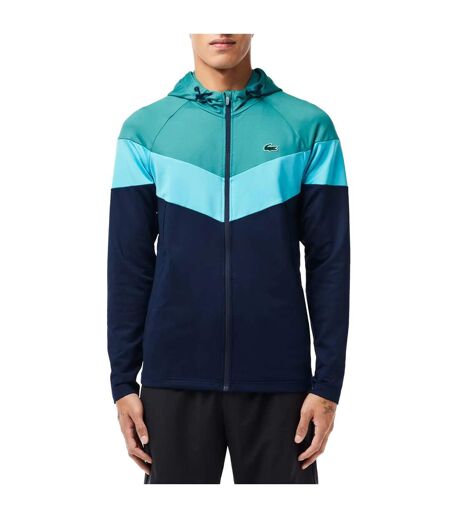 Unisex adult stretch sport sweatshirt green Lacoste