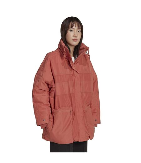 Womens/ladies Originals Parka Burgundy Adidas