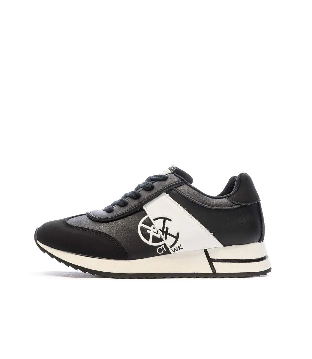 Baskets noir/blanc femme chattawakandria-1