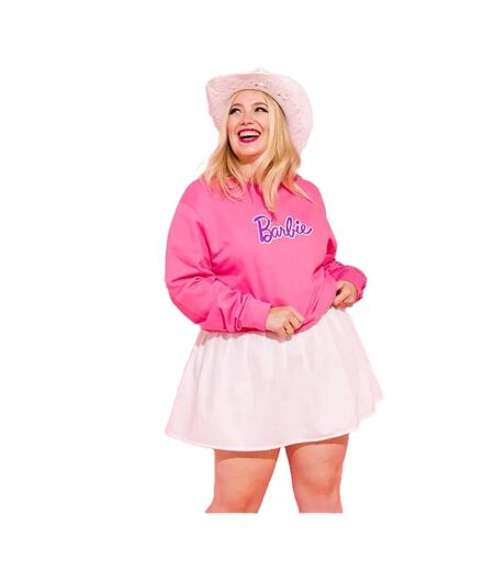 Sweat Motif/style Poupée Adulte Rose Barbie
