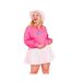 Sweat Motif/style Poupée Adulte Rose Barbie-4
