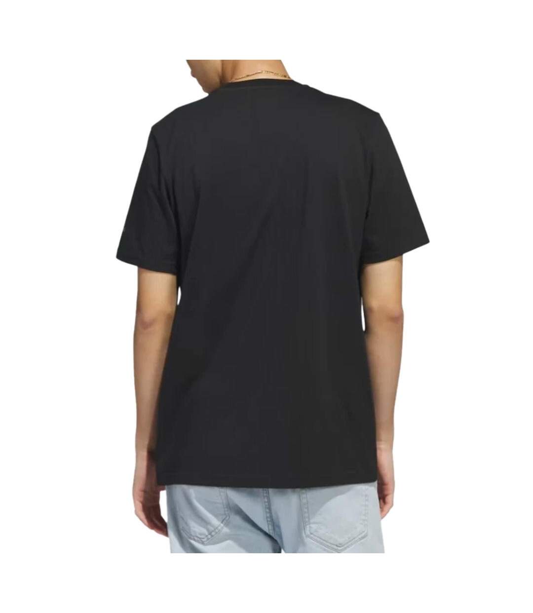 T-Shirt noir homme adidas camo-2