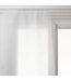 2 Voilages Indi - Longueur 160 cm x Largeur 60 cm - Blanc-1