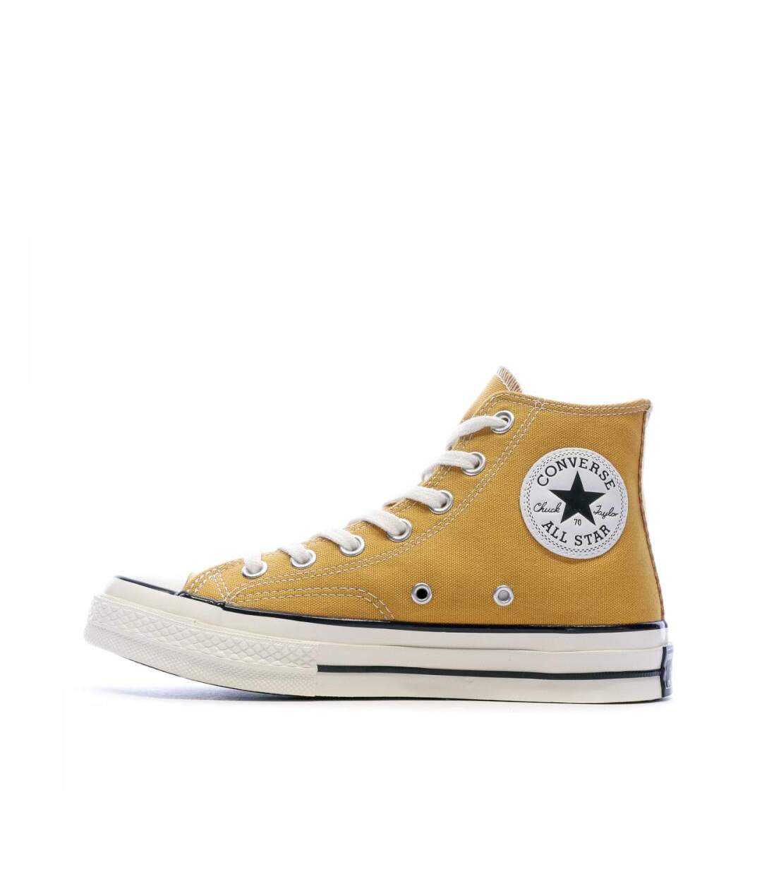 Baskets jaune homme converse chuck 70's sunflower-1