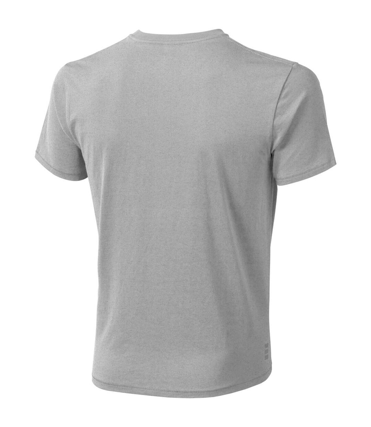 Elevate Mens Nanaimo Short Sleeve T-Shirt (Grey Melange) - UTPF1807