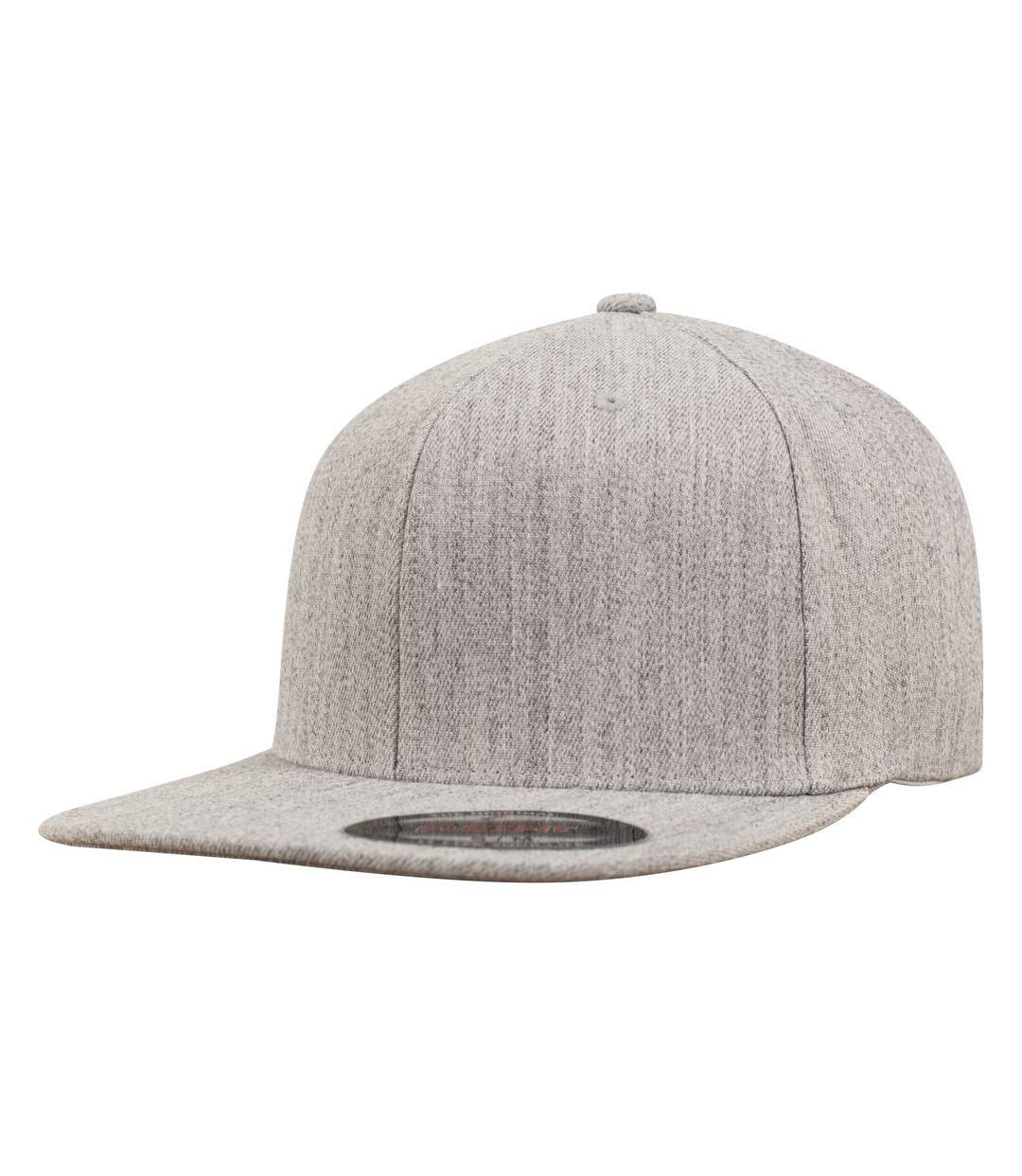Casquette Flexfit Adulte Gris Chiné Yupoong-1