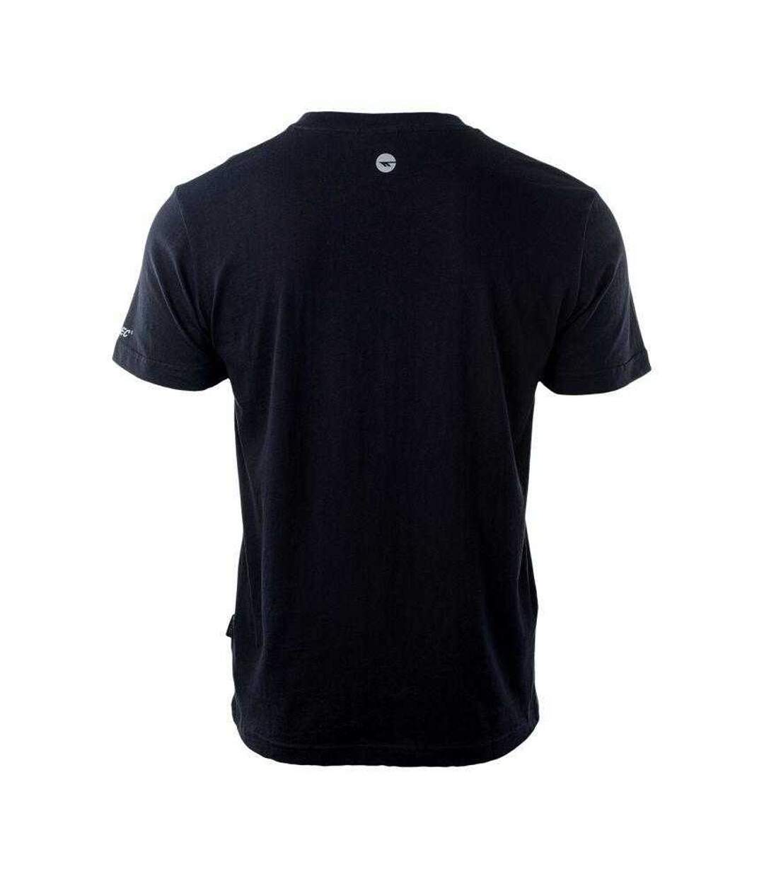 T-shirt Motif/style Uni Homme Noir Hi-Tec-2