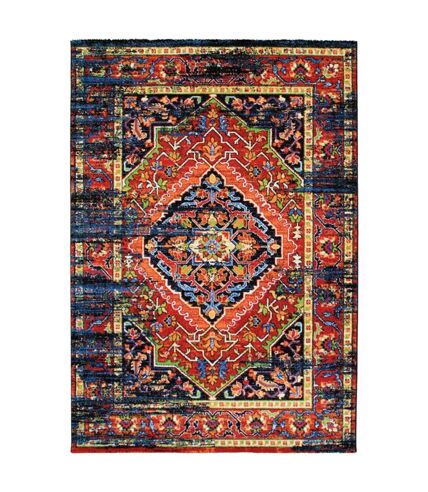 Tapis oriental tissé motif ancestral MADAL