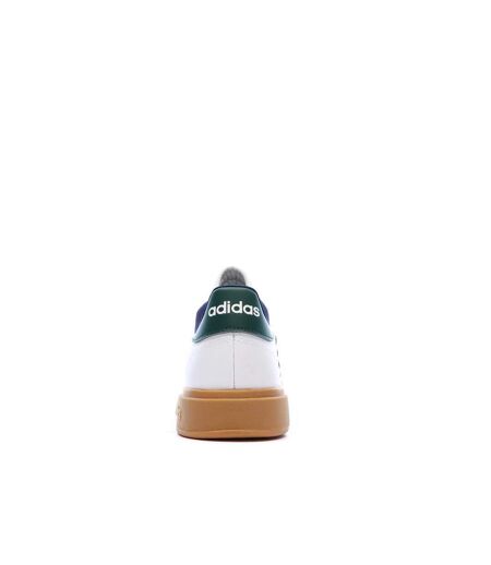 Baskets blanches/marines homme adidas grand court base 2.0