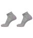 Chaussettes De Sport Adulte Gris Lilas Salomon-2