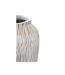 Vase Déco en Résine Stiky 50cm Or & Blanc-3