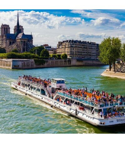 Découverte de Paris en famille : déjeuner croisière sur la Seine pour 2 adultes et 1 enfant - SMARTBOX - Coffret Cadeau Gastronomie
