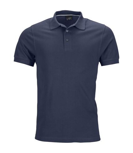 Polo homme manches courtes JN708 - bleu marine