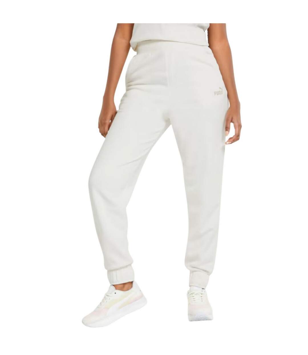 Pantalon De Jogging Ess+ Femme Beige Puma-1