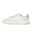 Womens/ladies Baltimore Leather Low Trainers White Boss-2