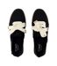 Womens/ladies Carolina Lace Up Espadrilles Black Toms-3