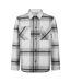 Mens Plaid Regular Overshirt Grey Jack Wills-2