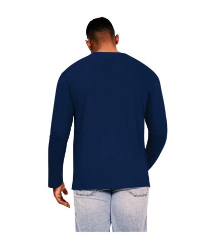 T-shirt homme bleu marine Casual Classic