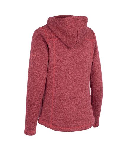 Womens/ladies odelia fleece jacket dark cherry Trespass