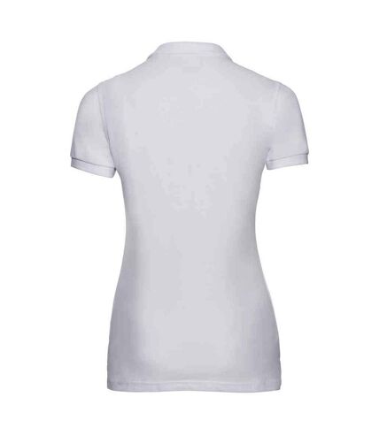 Polo femme blanc Russell