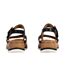 Sandales Compensées Cuir Gabor Flecht Twist Nappa-4