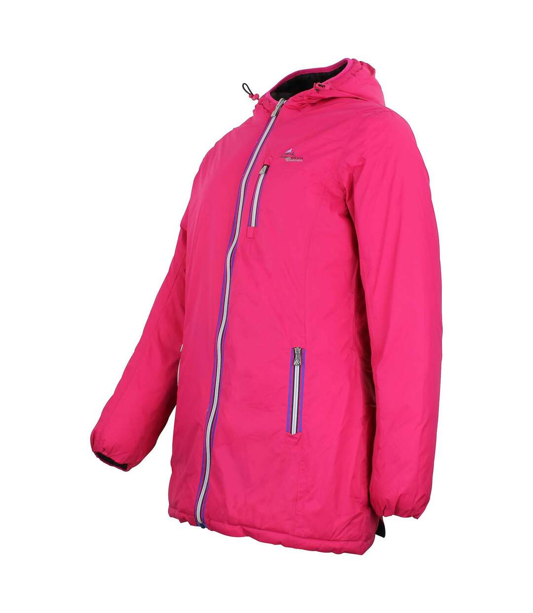 Doudoune longue réversible de ski femme AWILL-4