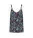 Débardeur noir/vert femme only selina-2