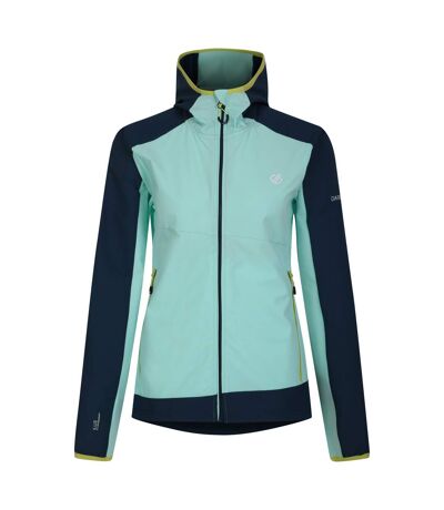 Veste softshell avidly femme vert menthe / denim sombre Dare 2B