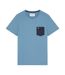 T-shirt Homme Bleu Lyle & Scott-2