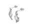 Boucles d'oreilles Destiny - Cristal d'Autriche-3