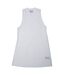 Womens/ladies Originals Graphic Print Regular Sleeveless T-shirt Dress White Adidas-1