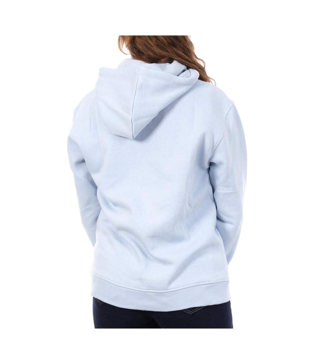 Sweat à capuche bleu femme lee cooper octavi - l-2