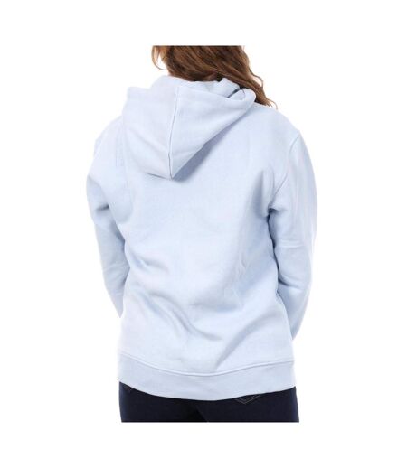 Sweat à capuche bleu femme lee cooper octavi - l