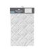 Tapis de Salle de Bain Ikatis 50x80cm Blanc-5