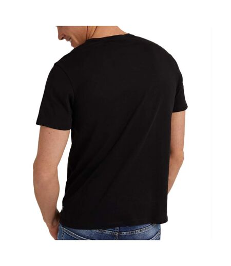 T-shirt Noir Homme Guess Logo