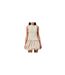Haut À Smocks Motif/style À Rayures Sonya Femme Beige AmyLynn-1