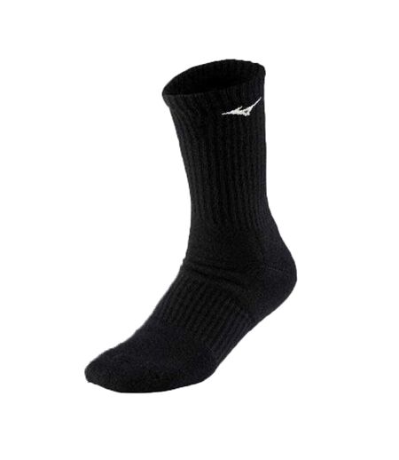 Pack Of 3  Mens Mid Cut Training Socks  Black Mizuno