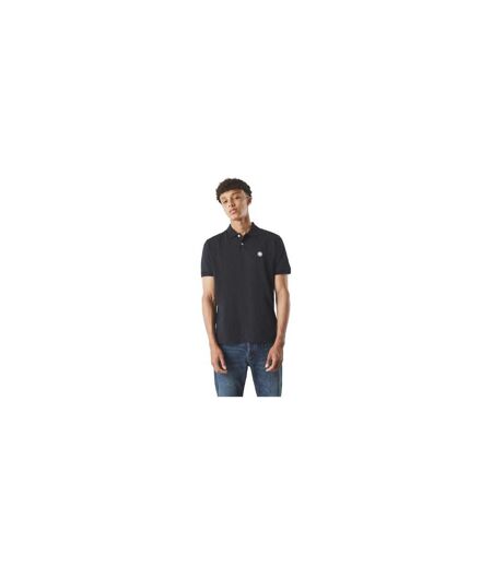 Mens Jerry Regular Polo Shirt Black Pretty Green