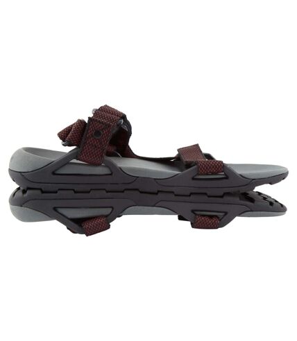 Craghoppers Mens Locke Sandals (Dark Grey/Pompeian Red) - UTCG1549