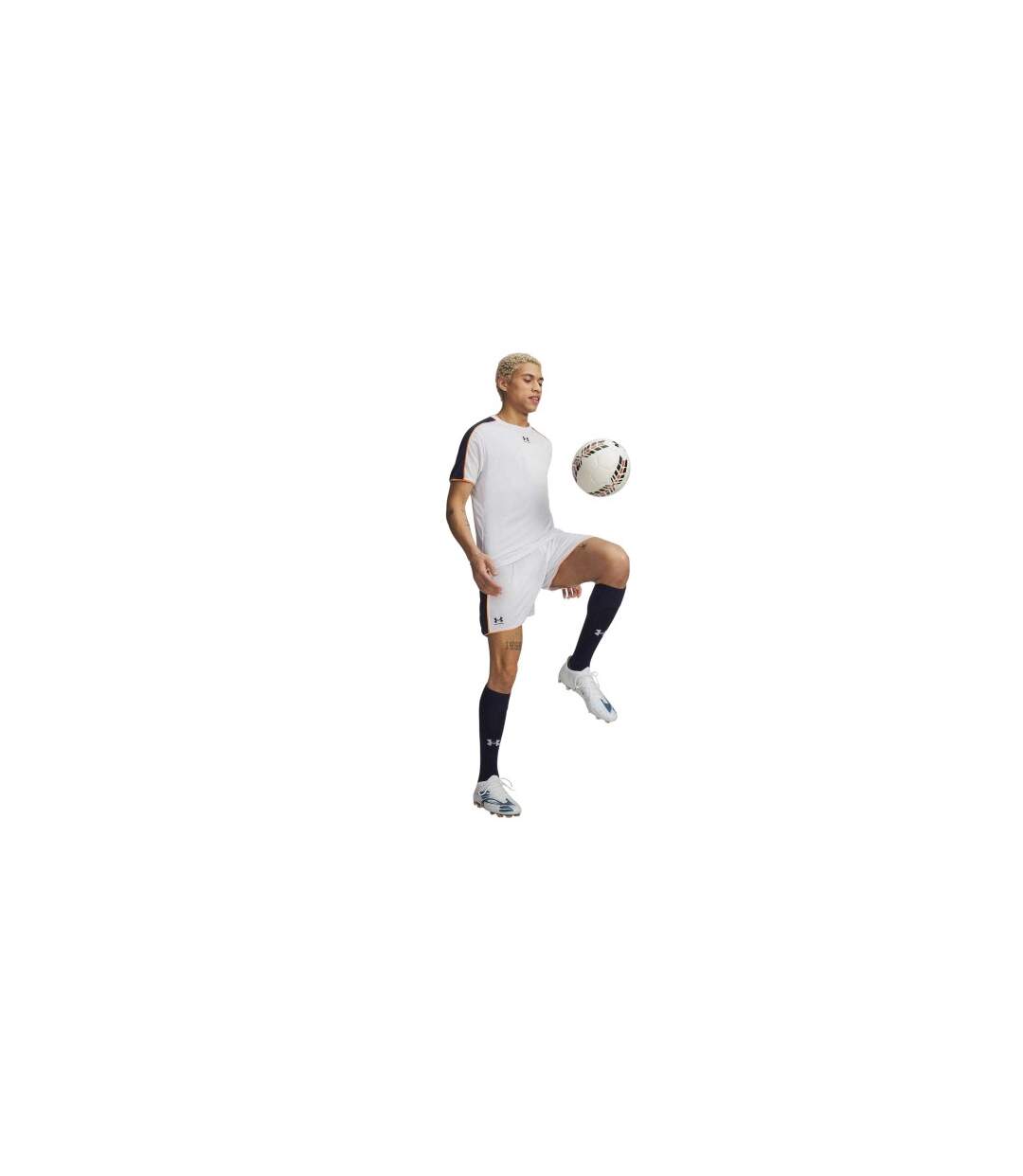 Short De Foot Homme Blanc Under Armour-1