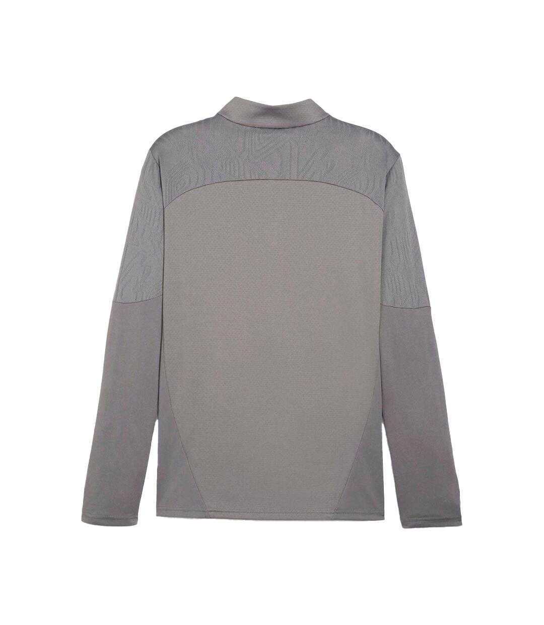 Mens Teamfinal Quarter Zip Training Top Grey Puma-2