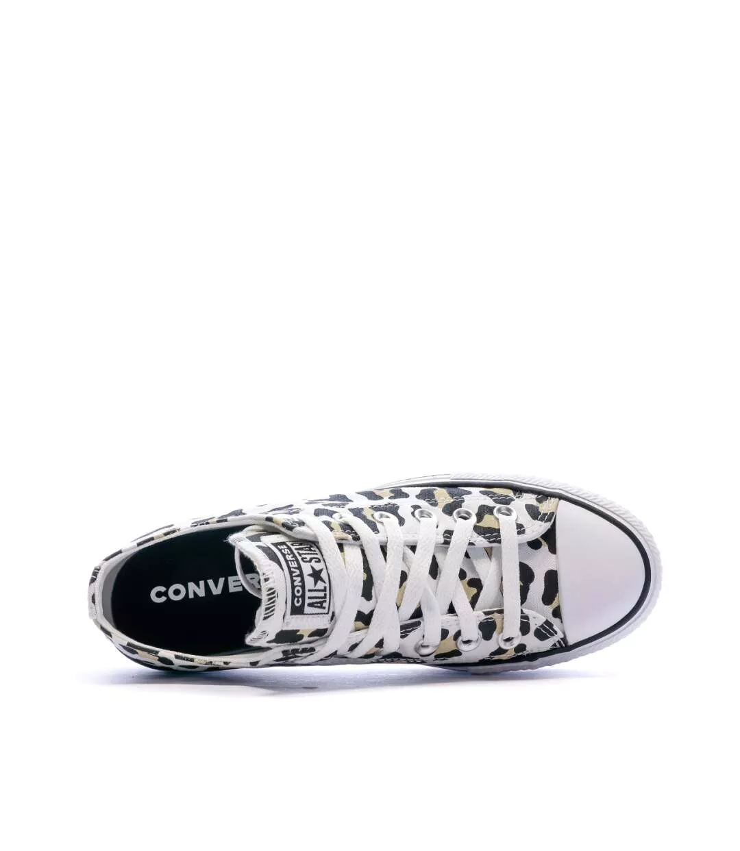 High Top Converse Leopard Plateforme Basket Converse Leopard